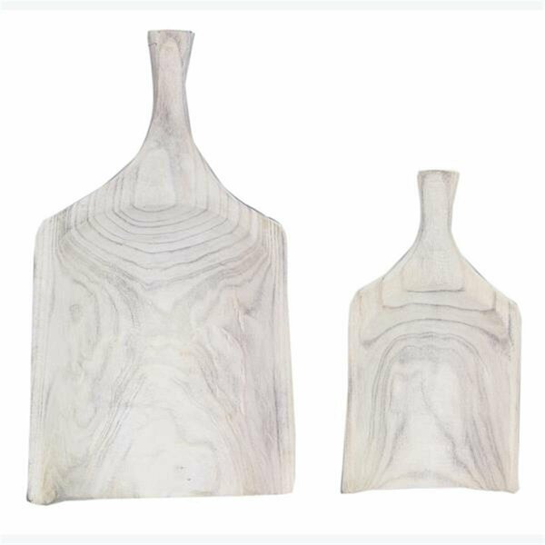 Youngs Wood Carved Scoop Set - 2 Piece 21863